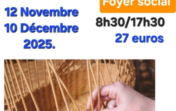 Atelier initiation vannerie