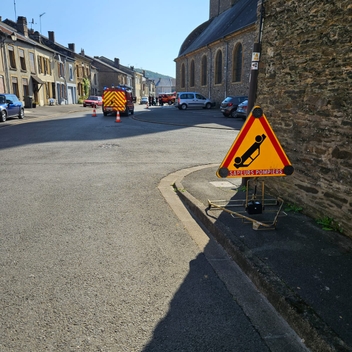 Les pompiers en exercice