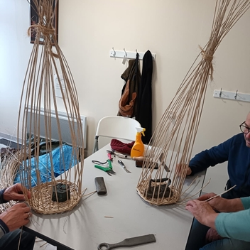 Atelier vannerie du 12 novembre : une belle réussite ! Atelier vannerie du 12 novembre : une belle réussite !