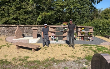 Aménagement du Columbarium du cimetière 