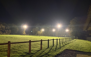 Nouvel éclairage au Stade Municipal
