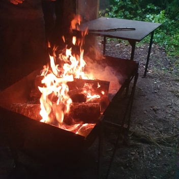 Inauguration de la cabane de chasse remise en état