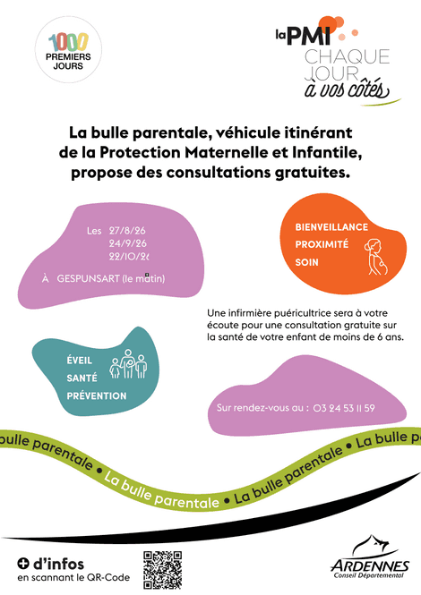 Le Bus « Bulle Parentale » bientôt dans notre commune