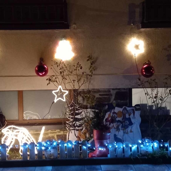 Maisons décorées pour Noel