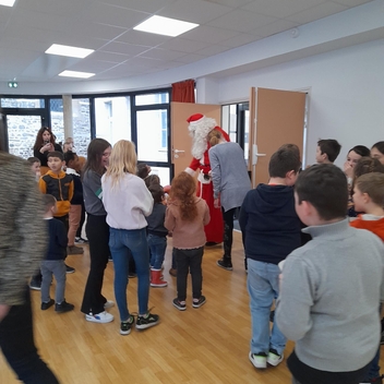 Visite du père Noel Visite du père Noel