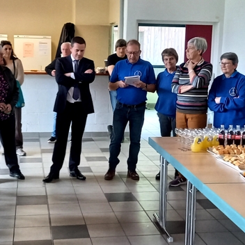 Le vin d'honneur de clôture La clôture