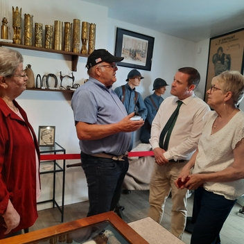 Réouverture du musée "Les Pousses Cailloux"