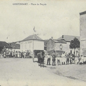 Place des Paquis, jet d’eau et hôtel du Roi Dagobert