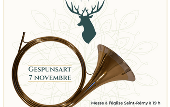 Première édition de la Messe de Saint Hubert dans notre village