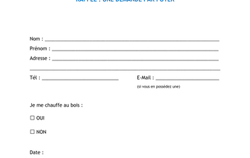 Inscription part affouagère