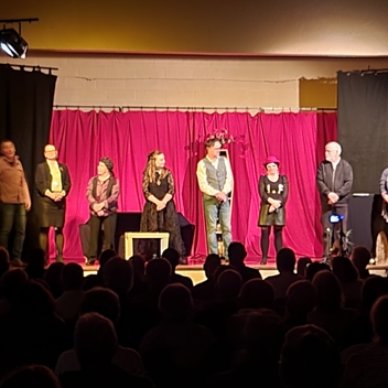 Coup de théâtre à Gespunsart ! Une soirée placée sous le signe de l’humour