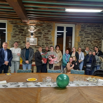 Départ en retraite de Corinne, secrétaire de Mairie Départ en retraite de Corinne, secrétaire de Mairie