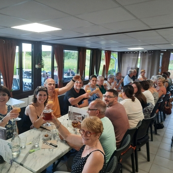 Un repas convivial pour clôturer la saison sportive