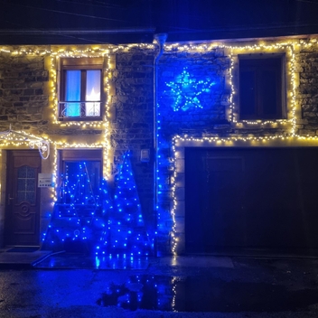 Maisons décorées pour Noel