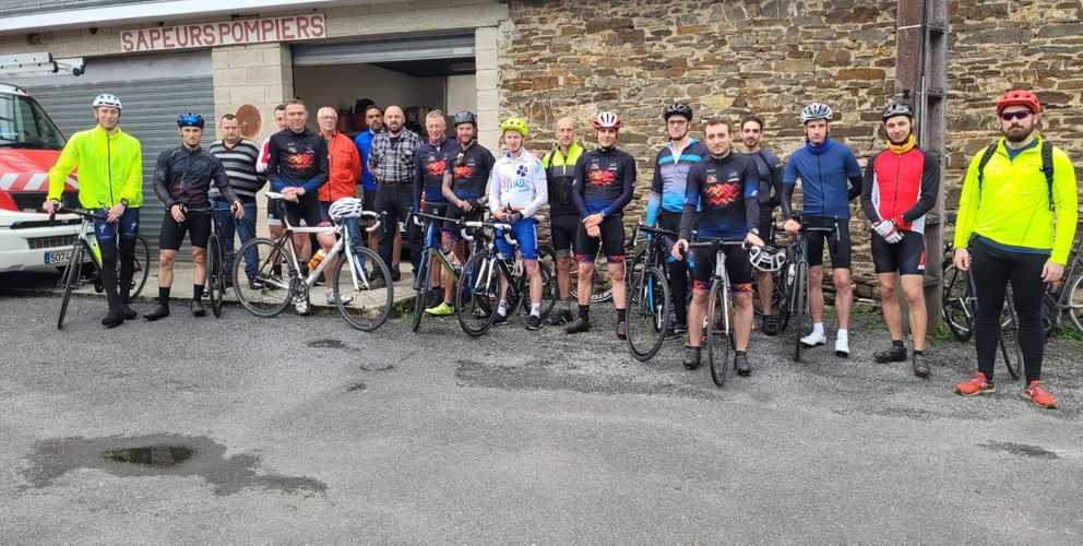 Les sangliers à vélo font une halte à Gespunsart