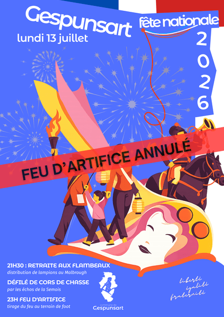 Fête nationale : rendez-vous les 13 et 14 juillet ! 🇫🇷