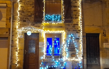 Les maisons illuminées