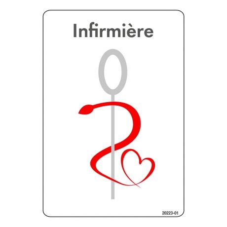 Caducée infirmière