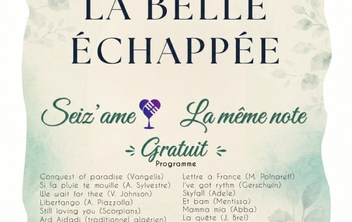 Concert chorale Seiz'ame