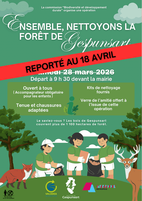 Nettoyons la forêt