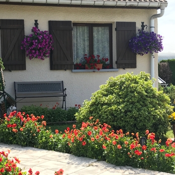 Maisons fleuries Maisons fleuries