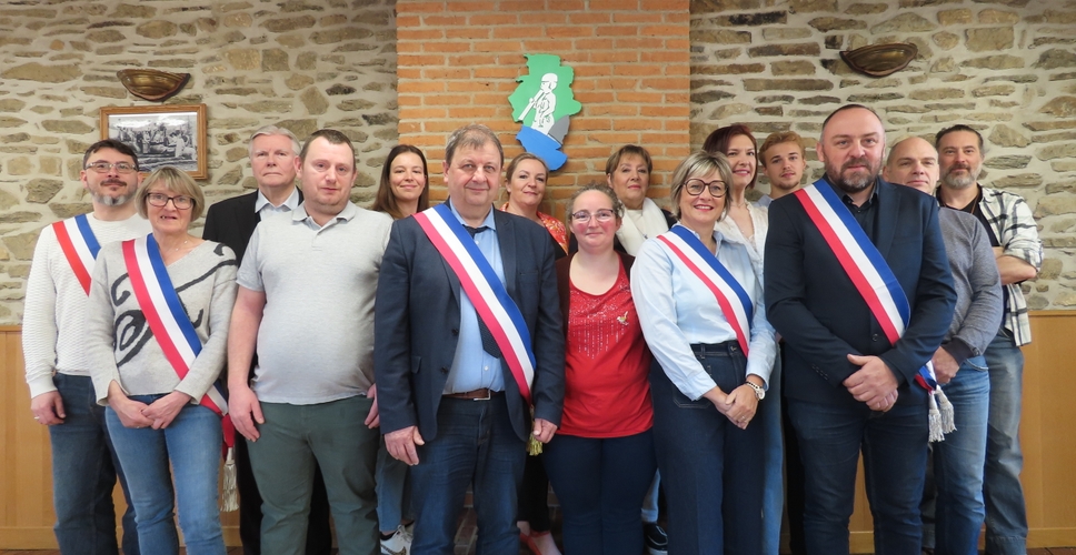 Mise en place du bureau municipal