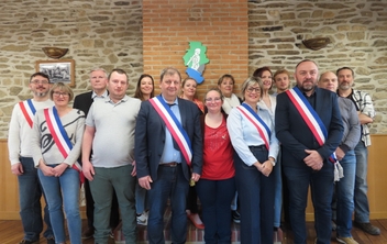Mise en place du bureau municipal