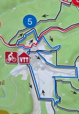 Parcours VTT