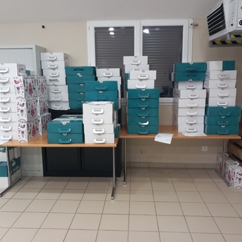 Distribution des colis Distribution des colis