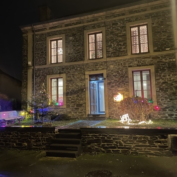 Maisons décorées pour Noel