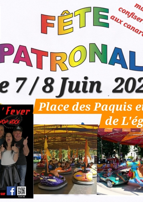 Fête patronale les 7 et 8 juin