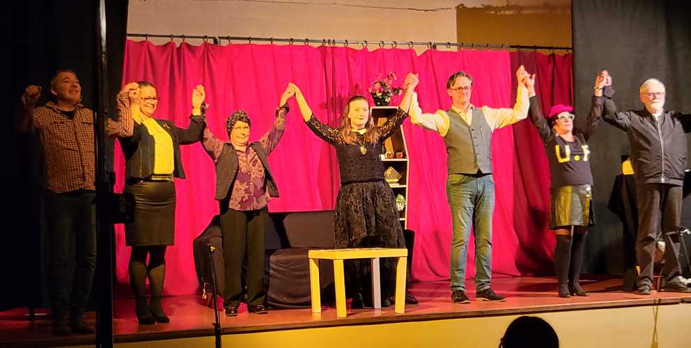 Coup de théâtre à Gespunsart ! Une soirée placée sous le signe de l’humour