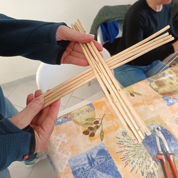 Atelier vannerie du 12 novembre : une belle réussite ! Atelier vannerie du 12 novembre : une belle réussite !