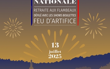 Retraite aux flambeaux et feu d’artifice