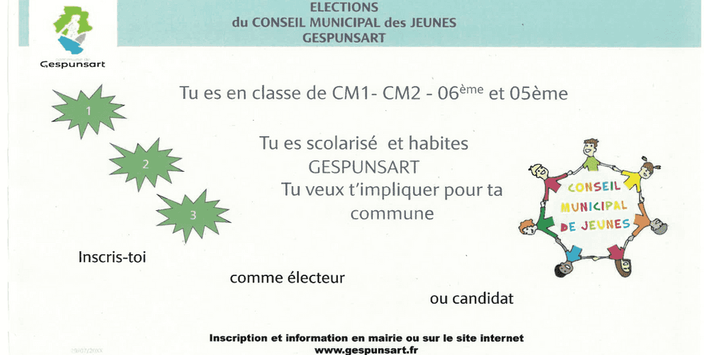 Conseil Municipal Jeunes (CMJ)