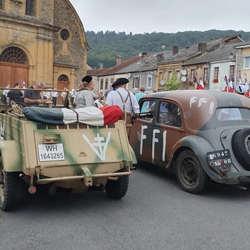 Le 80é anniversaire de la libération de Gespunsart : Le 80é anniversaire de la libération de Gespunsart :