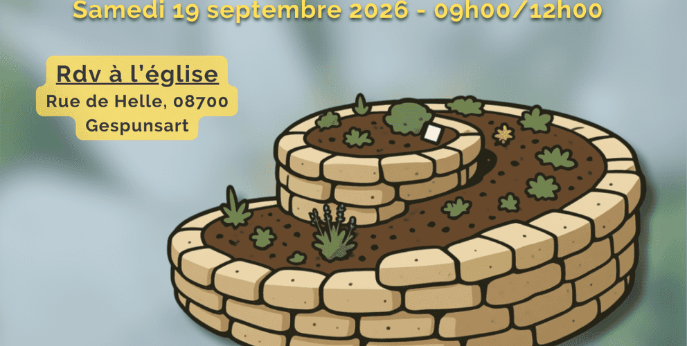 Animation biodiversité : créer une spirale à la biodiversité