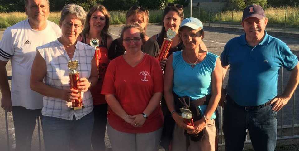 Championnat de boule en bois interclubs des Ardennes jeunes et féminins