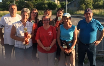 Championnat de boule en bois interclubs des Ardennes jeunes et féminins