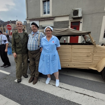 Le 80é anniversaire de la libération de Gespunsart : Le 80é anniversaire de la libération de Gespunsart :