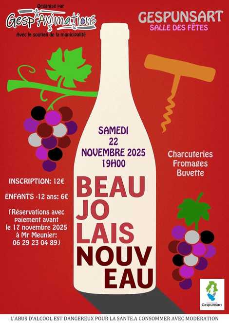Soirée beaujolais nouveau
