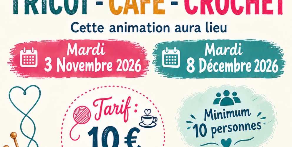 Atelier Tricot - Café - Crochet