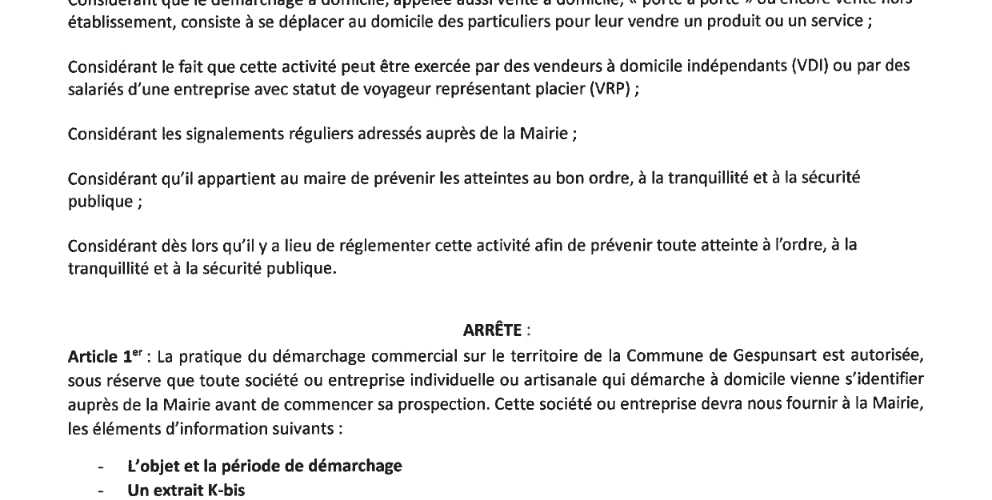 Protection des habitants : une nouvelle réglementation du démarchage à domicile