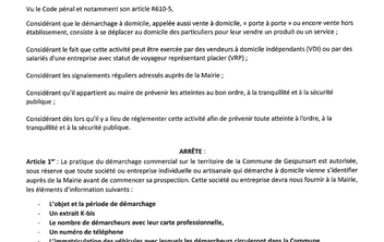 Protection des habitants : une nouvelle réglementation du démarchage à domicile