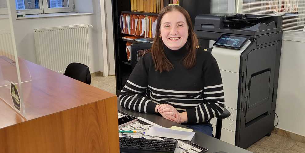 Bienvenue à Élise Plaquin, nouvelle agente d’accueil à la mairie